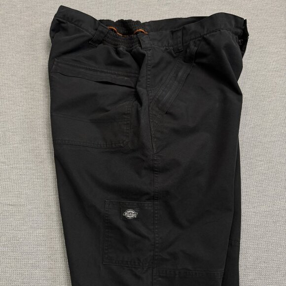Dickies Mens Sz XL Black Fully Line Work Pants Tactical Utility Storm Carpenter - Picture 5 of 16